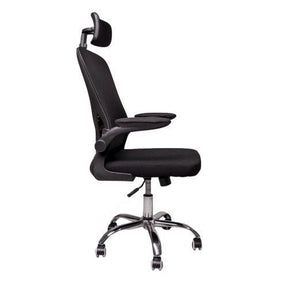 Cadeira De Escritório Efa Working Preta Cor Preto Material Do Estofamento Mesh