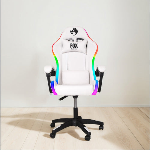 Cadeira Gamer Fox Racer Nordic Branca B98